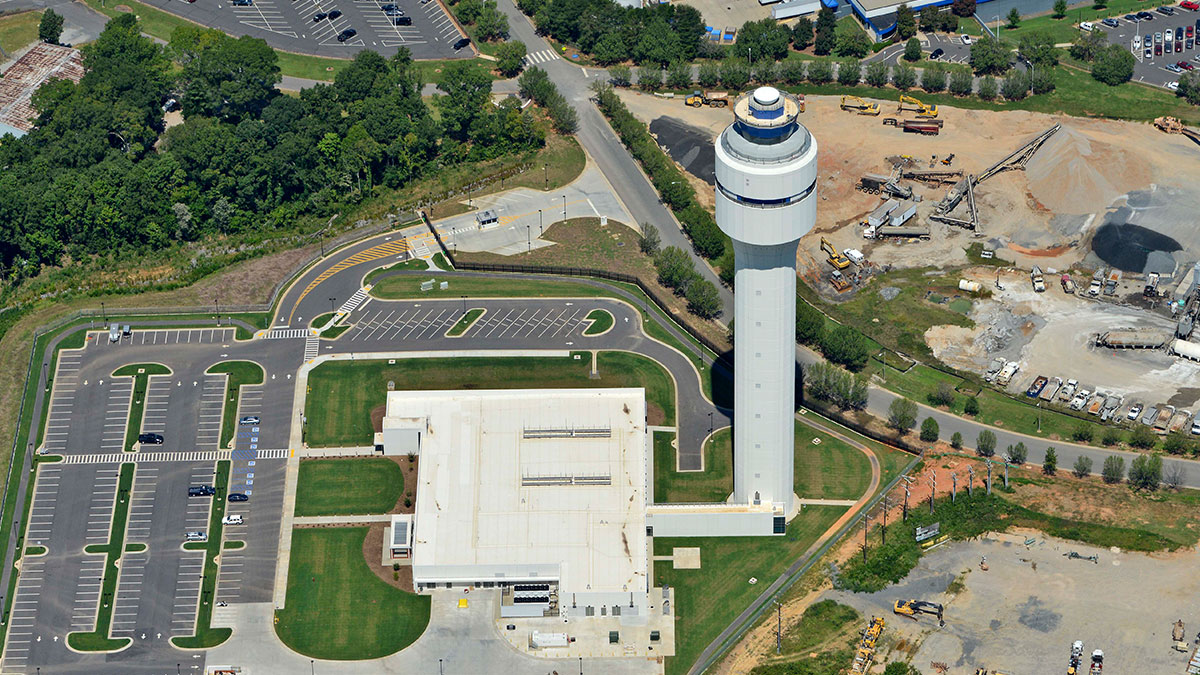 夏洛特道格拉斯ATCT空中交通管制塔
