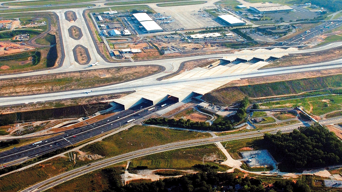 哈茨菲尔德-杰克逊亚特兰大国际机场- I-285桥梁结构