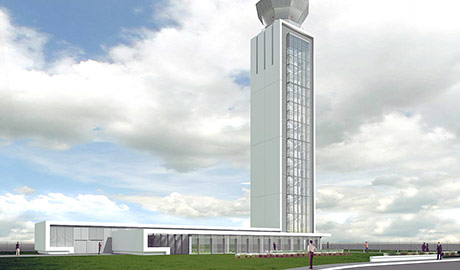 奥黑尔国际机场-南空中交通管制塔