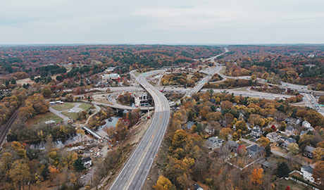I-90/I-95 Newton-Weston Interchange