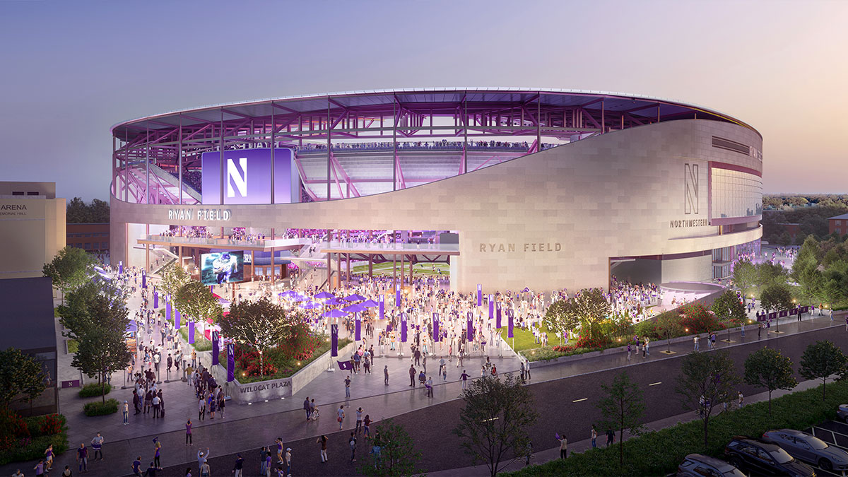 Northwestern University New Ryan Field