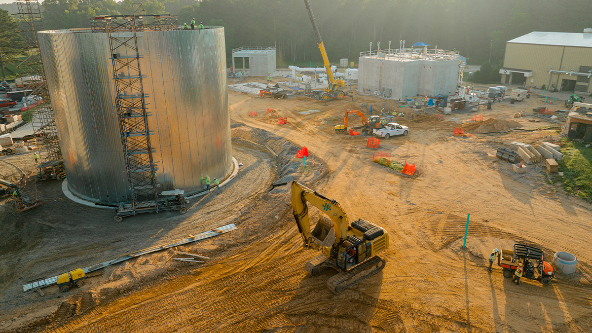 The W.B. Casey Water Resource Recovery Facility – Biosolids Facility Upgrade